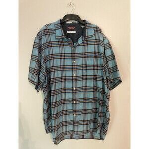 Tommy Bahama Shirt 2XL Men's Button Up Short Sleeve